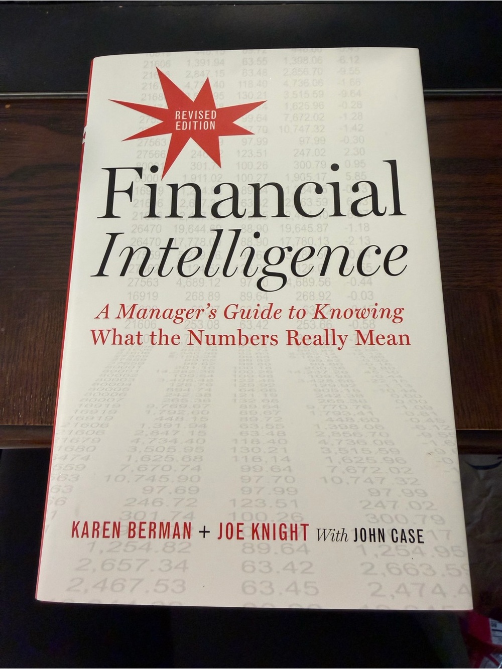 Financial Intelligence Book